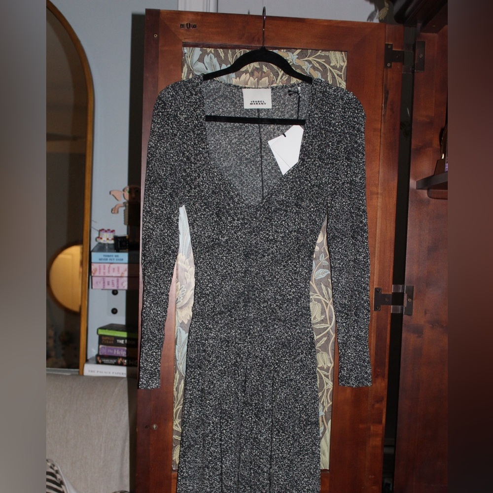 Isabel Marant Black and White Midi
